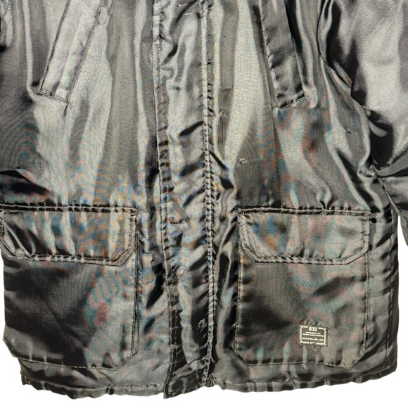 Nike Boys Black Insulated Winter Jacket Removable Hood Size L Weather Resistant - Picture 6 of 16